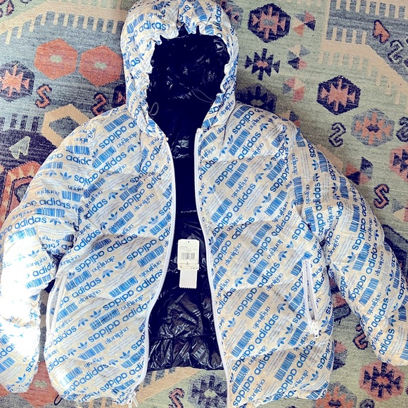 adidas alexander wang down jacket